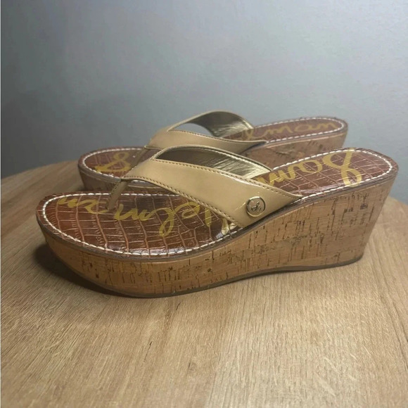 Sam Edelman Shoes - Sam Edelman Romy Platform Wedge Cork Sandal
